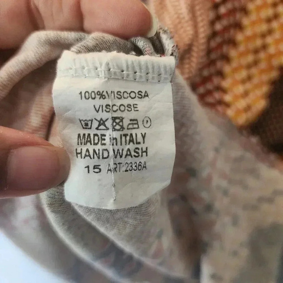 Nina Kendosa Paris Button Down Shirt Women's Medium Multicolor Oversized - Picture 4 of 8